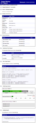 sample backup report sample backup report