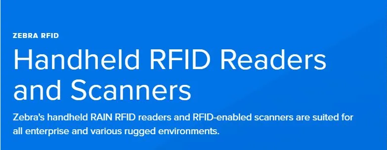 Zebra RFID Handheld RFID Readers and Scanners